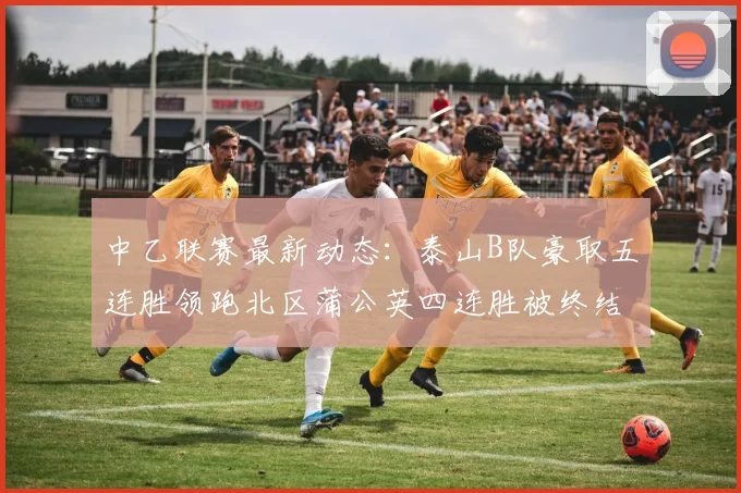 中乙联赛最新动态：泰山B队豪取五连胜领跑北区蒲公英四连胜被终结